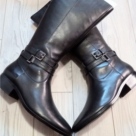 (T-4128)  Women's Naturalizer Reid Tall Boot Sz 11W - Picture 3 of 13